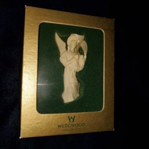 Vintage Wedgwood Christmas Angel Ornament